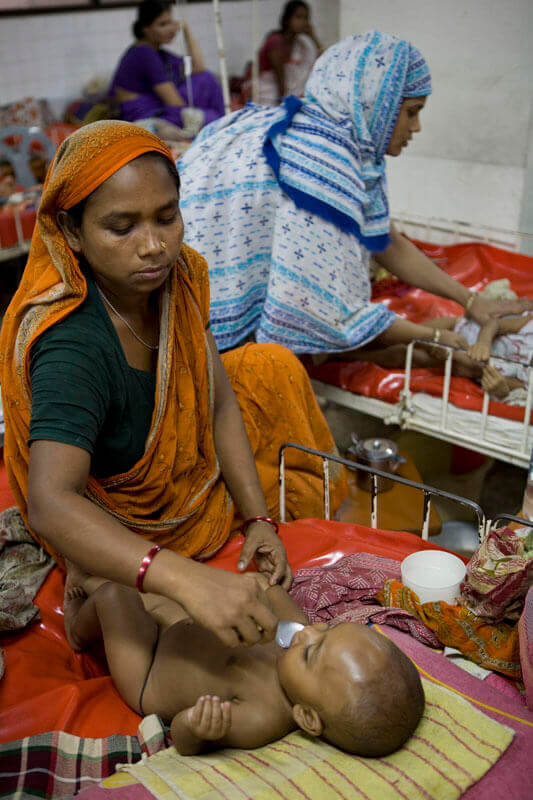 Diarrhea takes the lives of more than 1,600 children every day before they can grow to see their fifth birthday. Photo: Jonathan Torgovnik &copy;