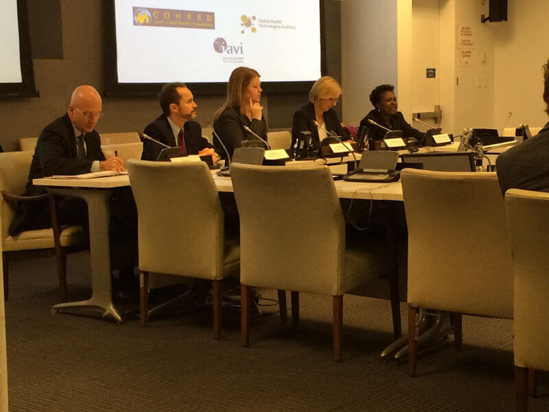 USAID Administrator Raj Shah addresses the crowd at the DevelopmentXChange Forum 